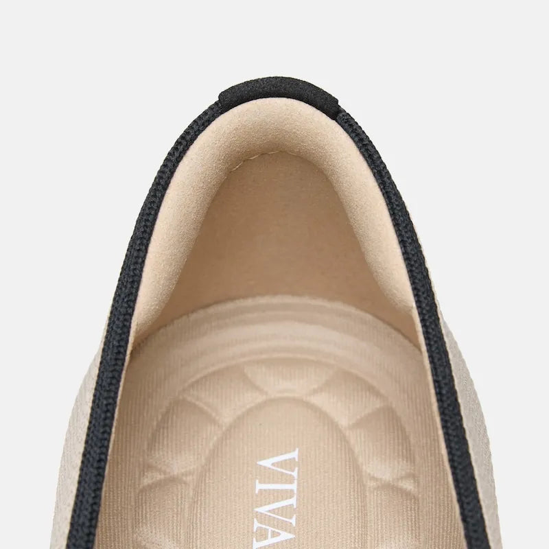 Square-Toe Flats (Maro)