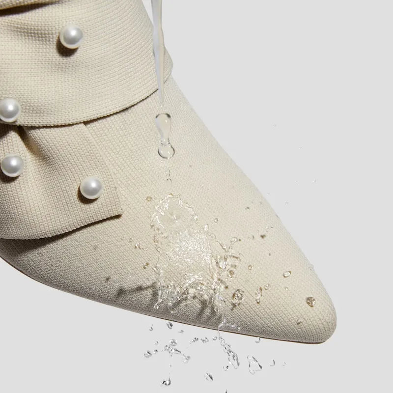 Pointed-Toe Ankle Heel Boots (Athena)