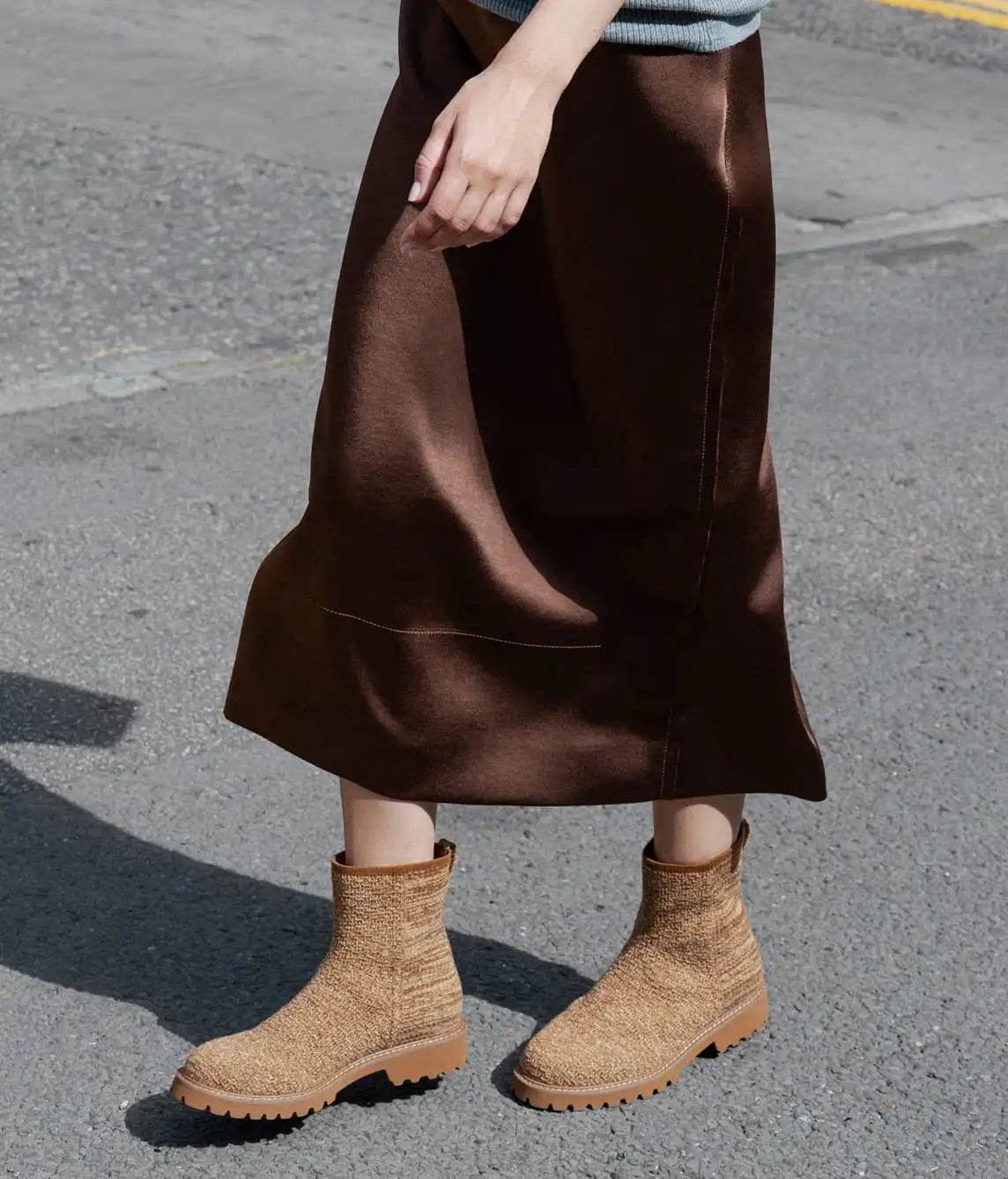 2-in-1 Detachable Wool Ankle Boots
