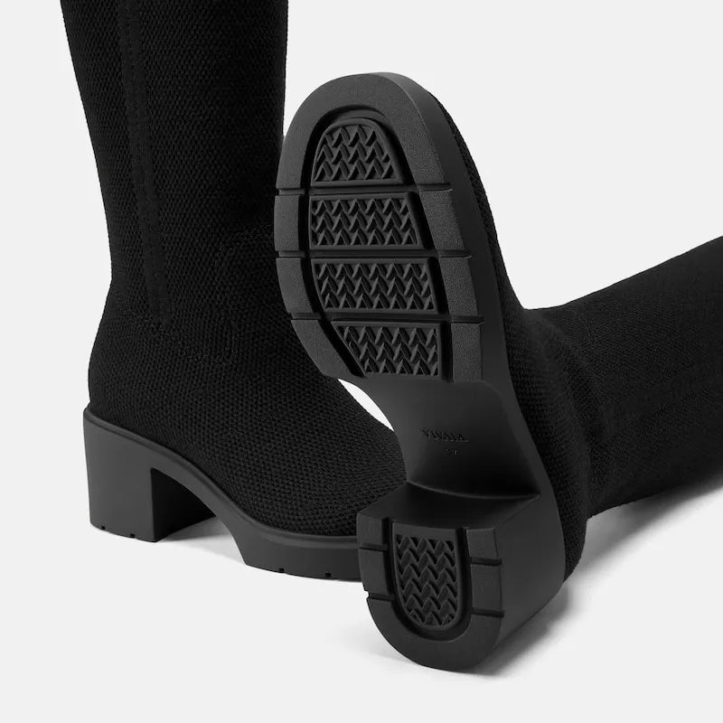 Wide-Shaft Knee-High Boots (Gia 2.0)