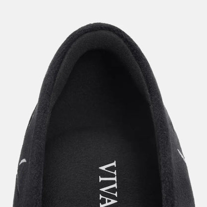 Limited Edition | Mini Square-Toe Velvet Flats (Jazura)