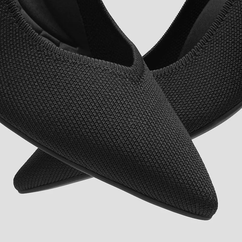 Pointed-Toe Kitten Heels (Scarlett)