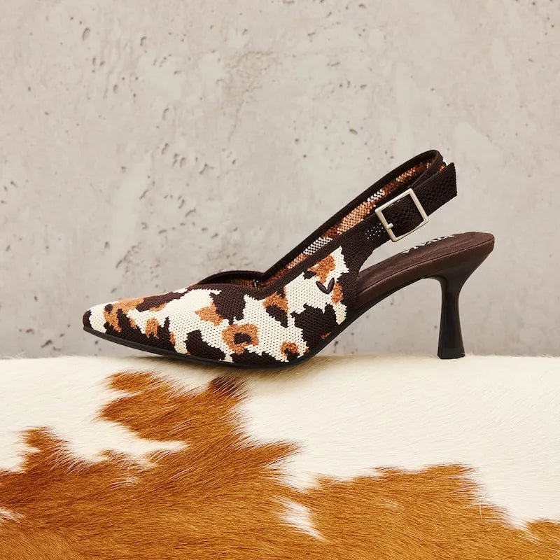 Pointed-Toe Slingback Heels (Addison)