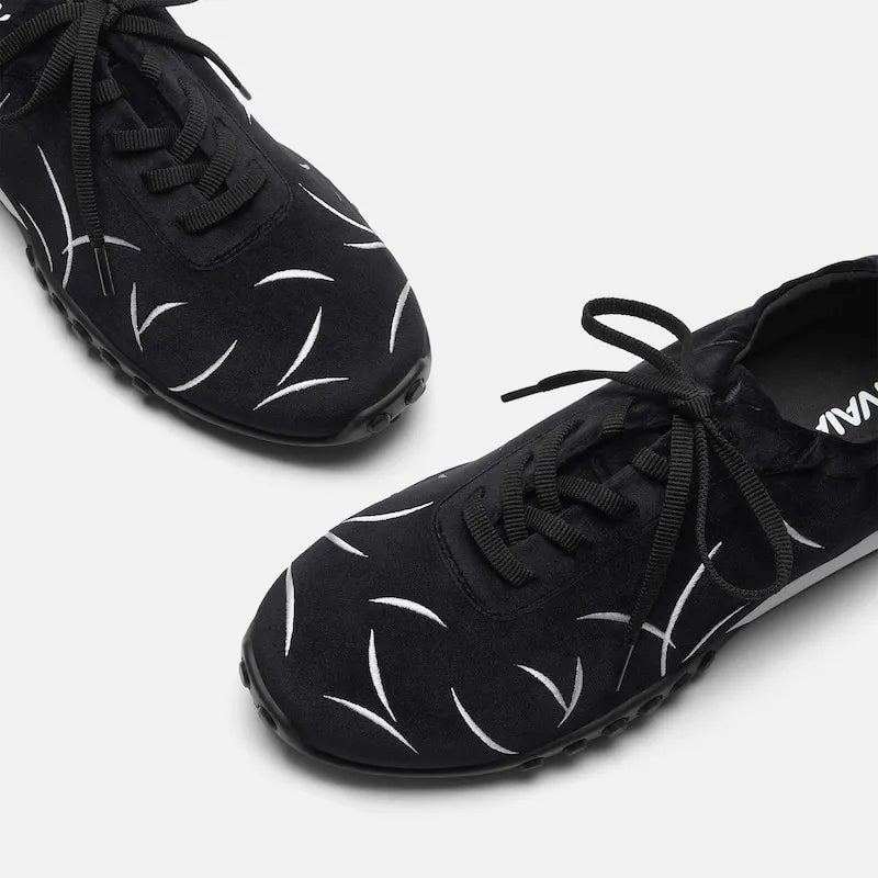 Limited Edition | Velvet Casual Sneakers (Laban)