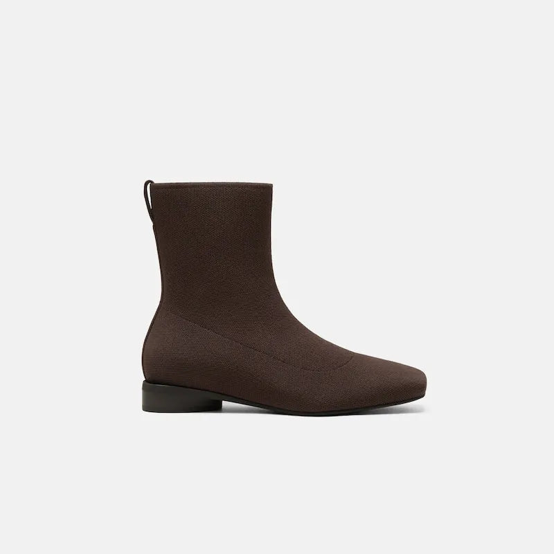 Square-Toe Ankle Boots (Marsa)
