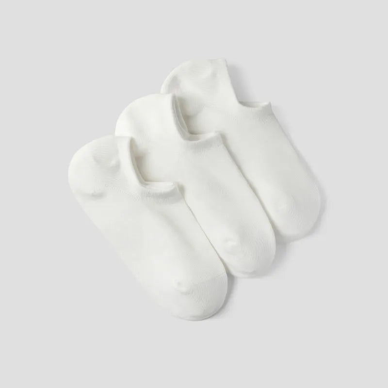3-Pair No-Show Socks (Kira)