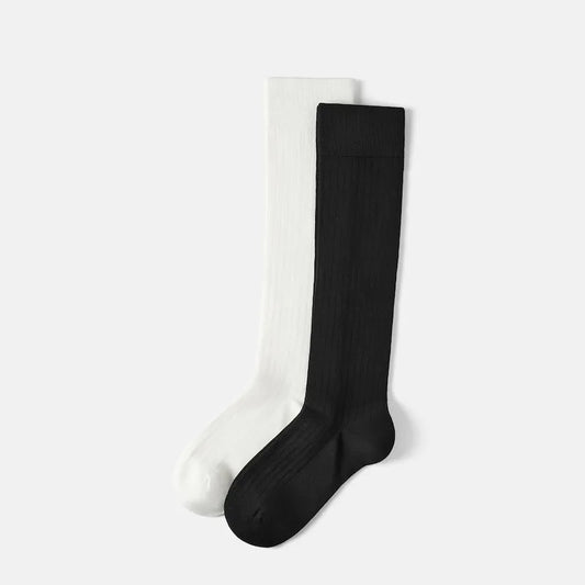 2-Pair Over-the-Calf Ribbed Socks (Luis)