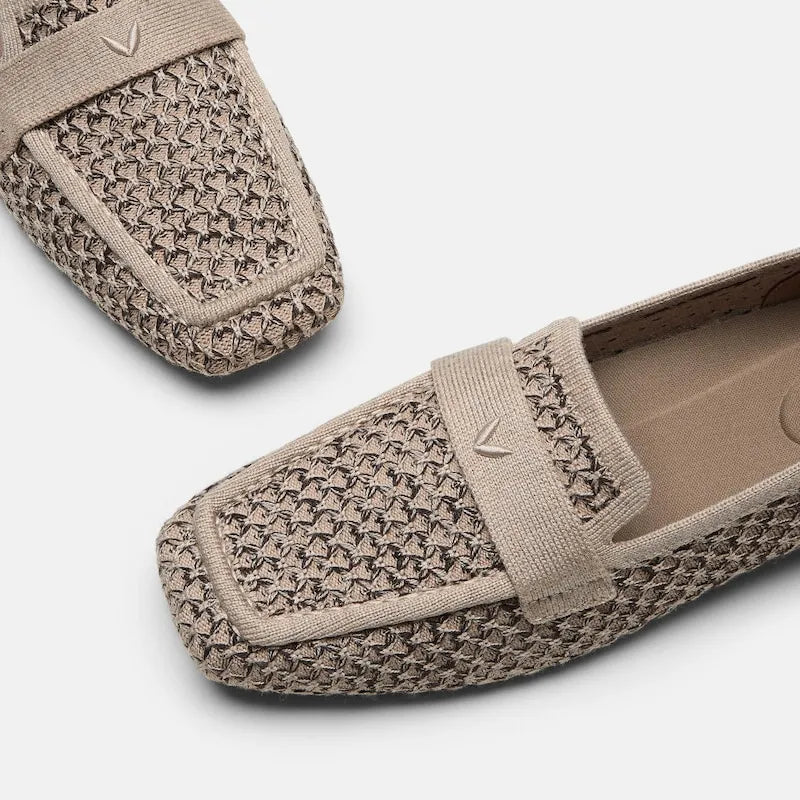 Square-Toe Icon Loafers (Silvie)
