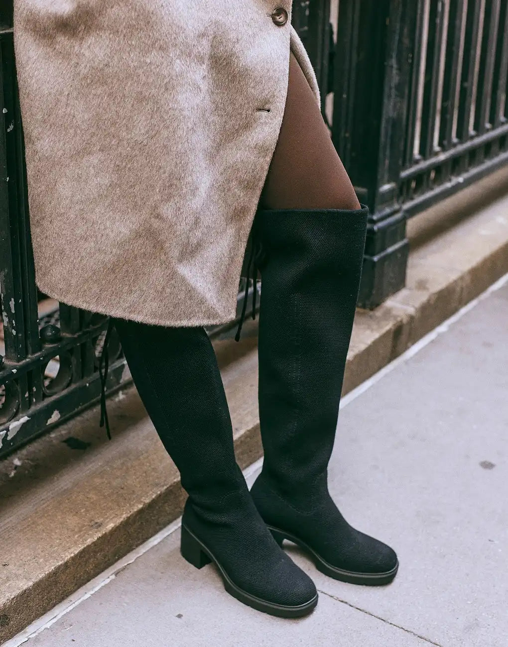 Wide-Shaft Knee-High Boots (Gia 2.0)