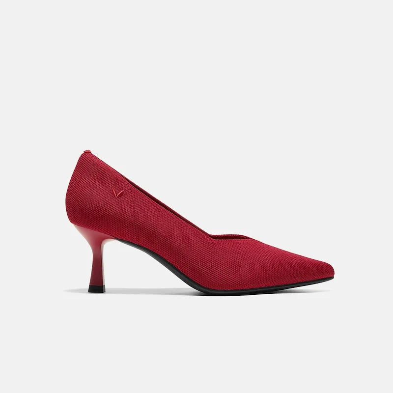 Pointed-Toe Mid Heels (Anna)