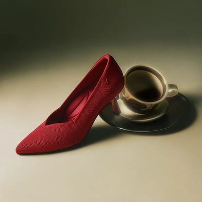 Pointed-Toe Mid Heels (Anna)