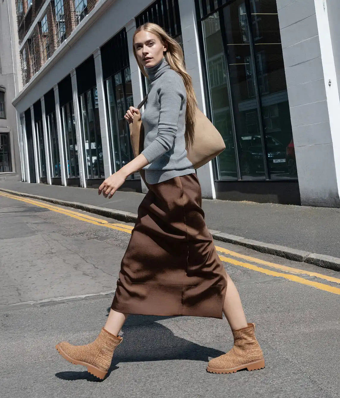 2-in-1 Detachable Wool Ankle Boots