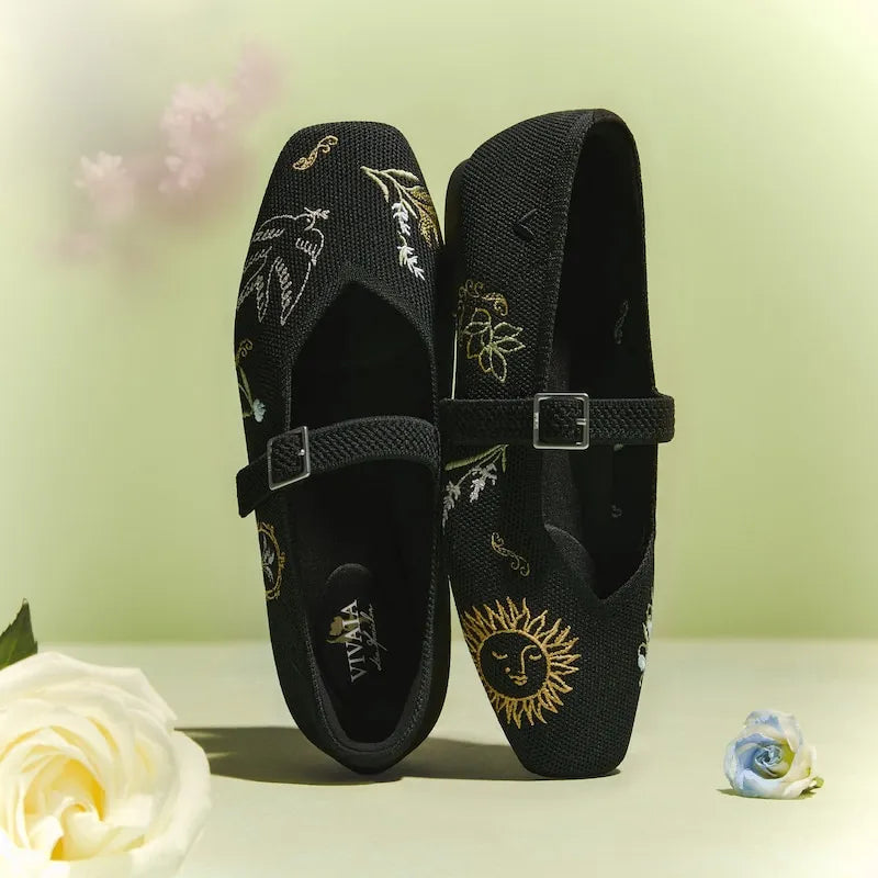 Healing Garden | Square-Toe Mary Janes (Margot Mary Jane)