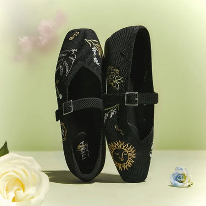 Healing Garden | Square-Toe Mary Janes (Margot Mary Jane)