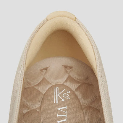 Water-Repellent Square-Toe Loafers (Samantha Walker)