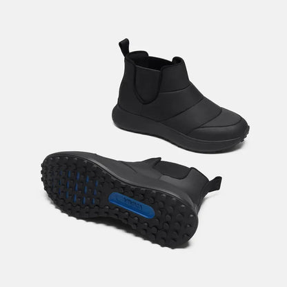 Round-Toe Slip-On Sneaker Boots (Lupi)