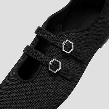 Twin-Strap Flats（Natalie）